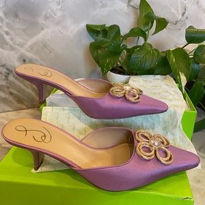 Sam Edelman slip on kitten heel